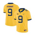 Men's West Virginia Mountaineers NCAA #9 Jovanni Stewart Yellow Authentic Nike 2019 Stitched College Football Jersey UB15H61UJ